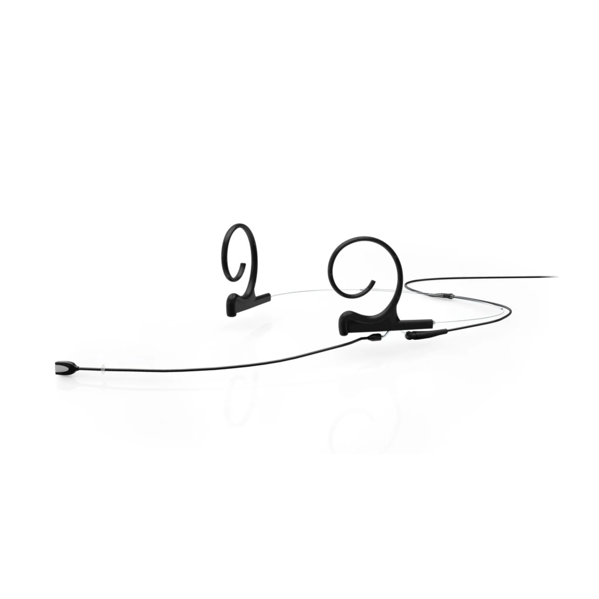 DPA 4166 CORE+ Omni Flex Headset Mic, 110 mm Boom, Black, MicroLock