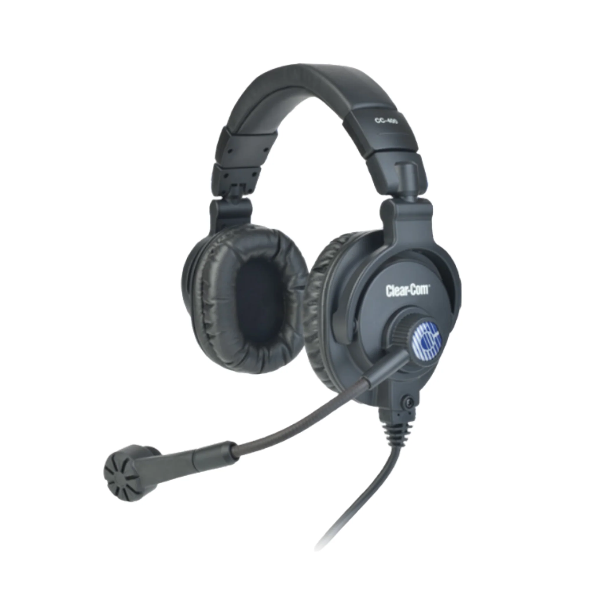 Clear-Com Headset: Double Ear, Medium weight, Mini DIN (M) 4 pin