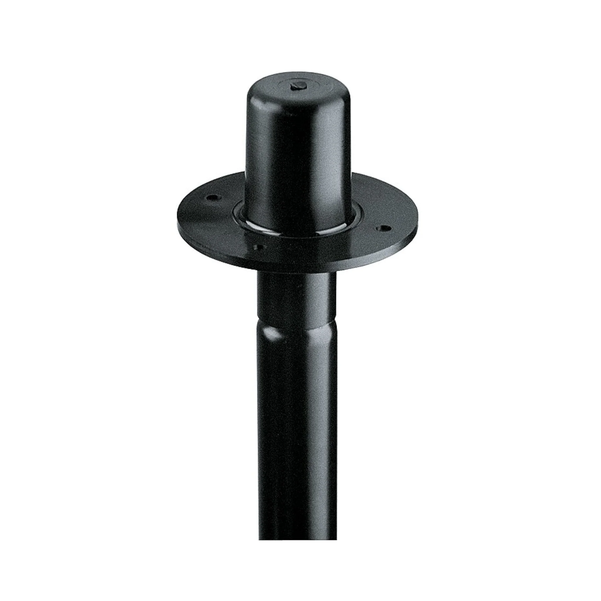 K&M 19654 flange adapter, black plastic - Image 2