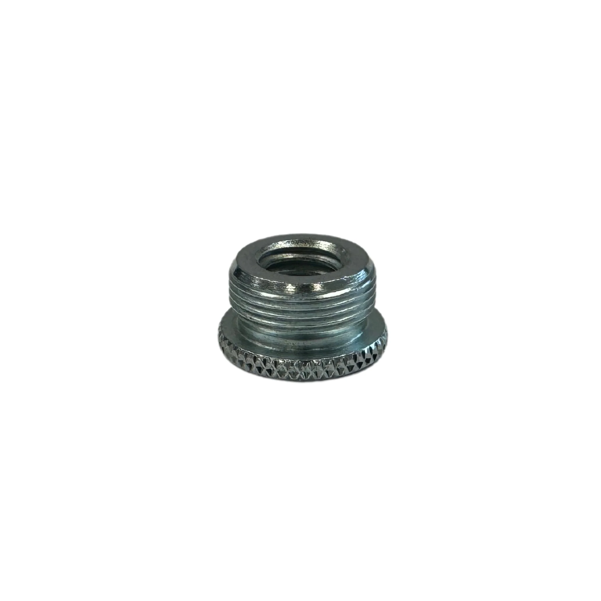 K&M 217 thread adaptor 3/8 inch internal thread, 5/8 external thread, zinc-plated - Image 2