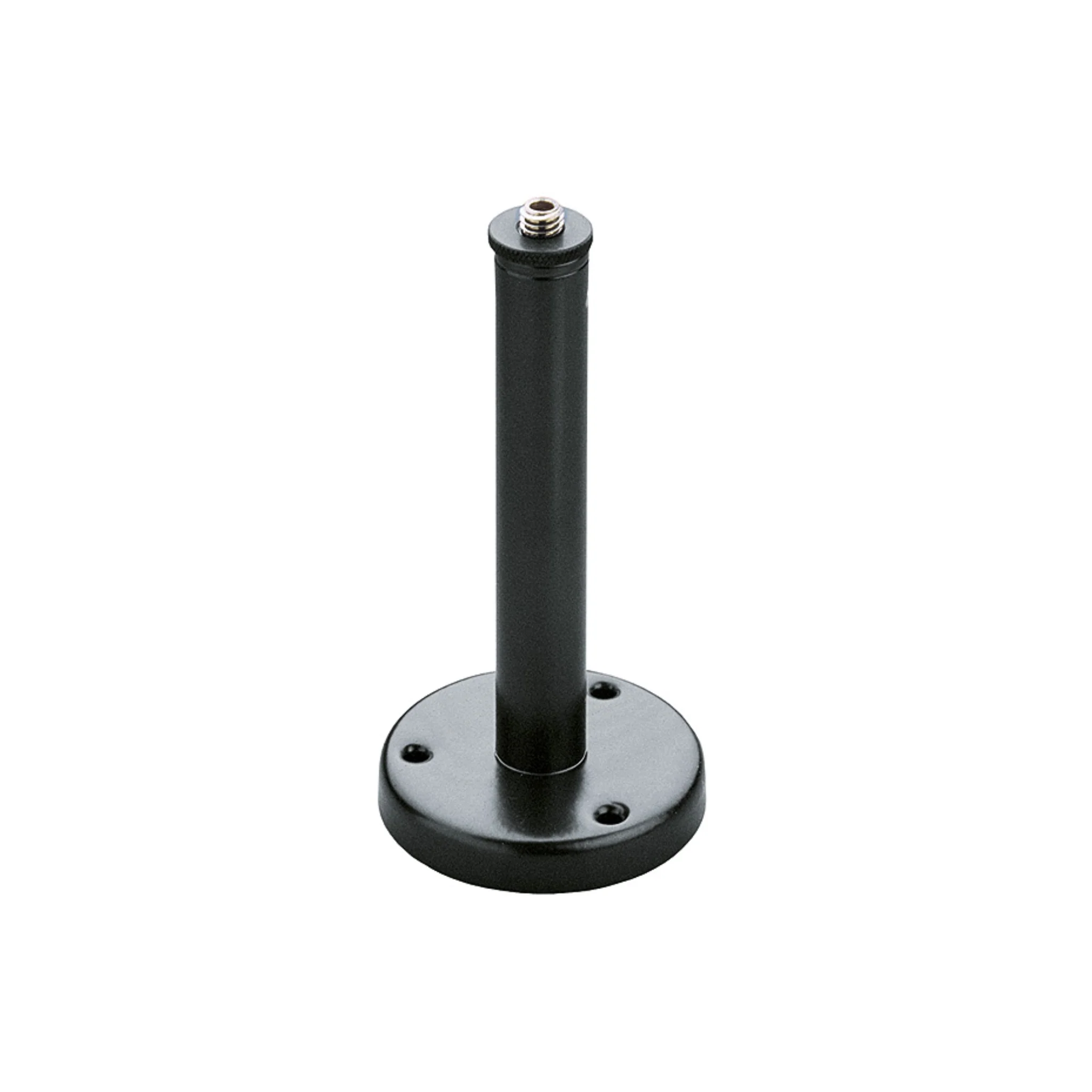 K&M 221a table flange with short tube, black - Image 2