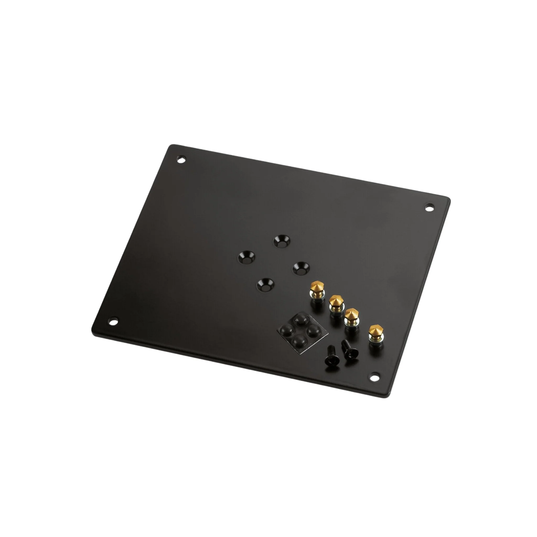 K&M 26792 bearing plate, 240 x 200mm, black - Image 2