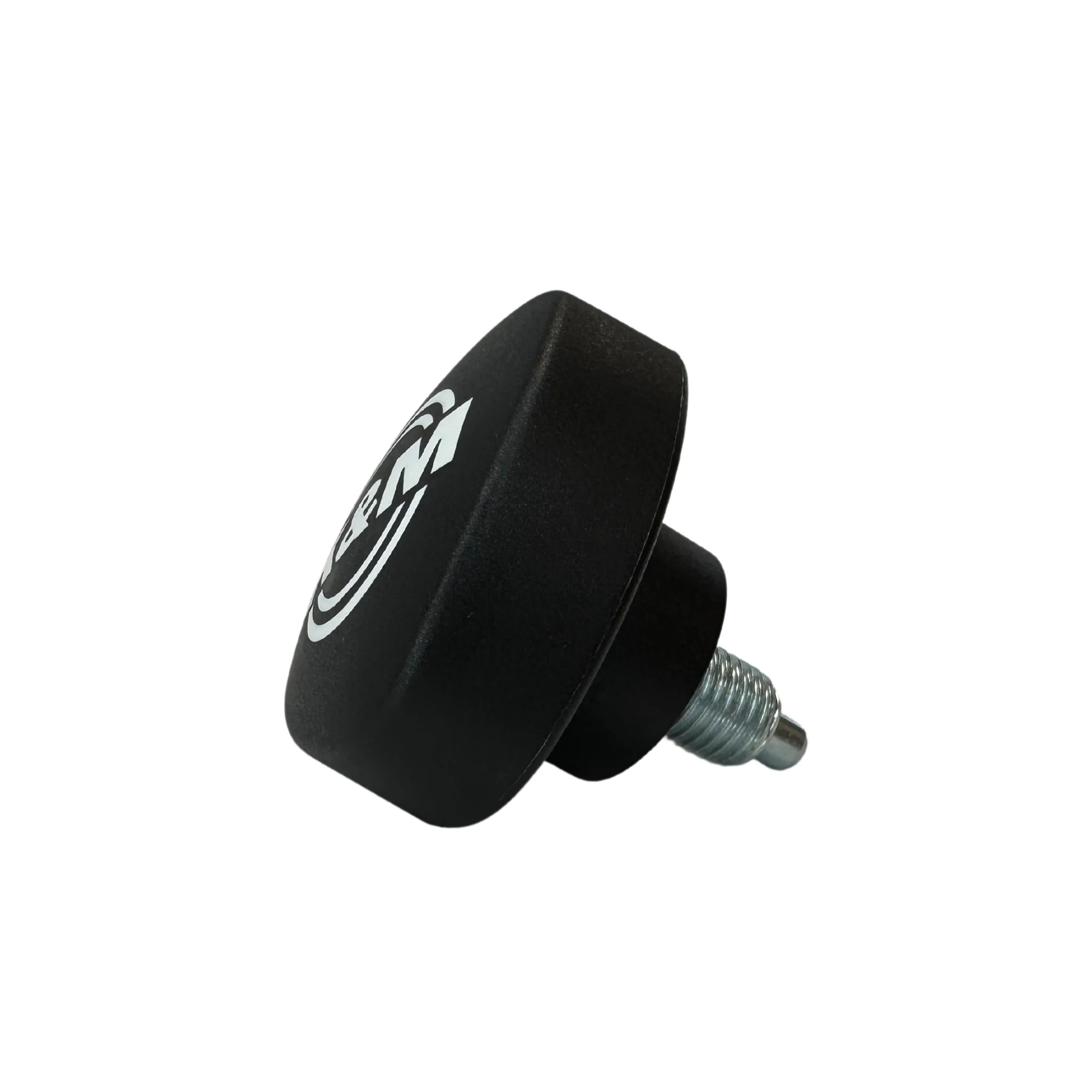 K&M spring-loaded clamping knob complete with logo - Image 2