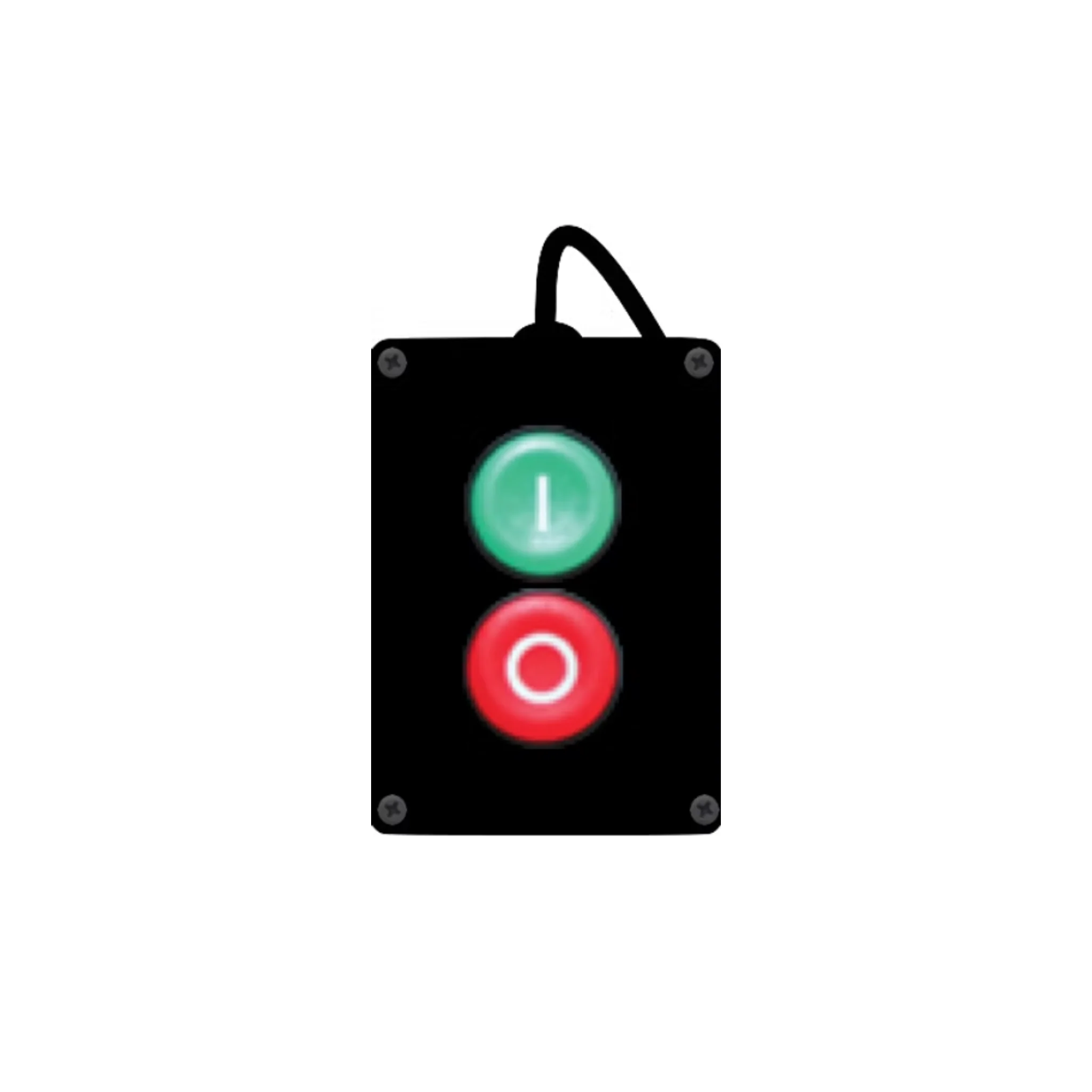 Nemesis REM24 Remote Control Box - 2 Buttons  > 4 Xlr Outs
