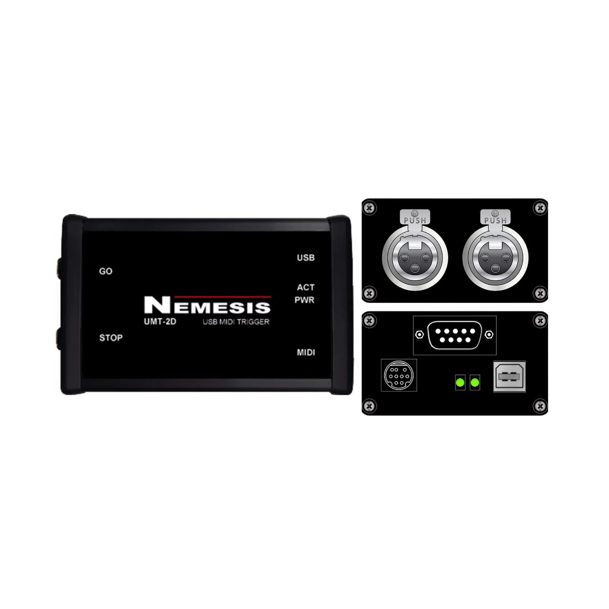 Nemesis UMT-2D Multi-Button & Midi > Usb Converter