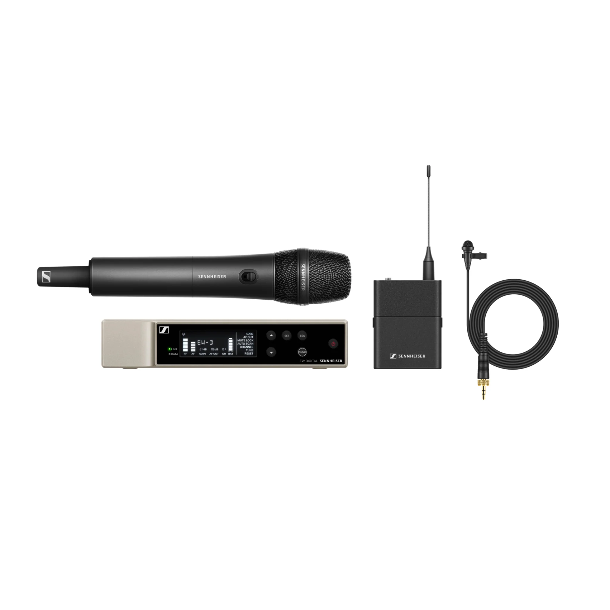 Sennheiser EW-D ME2/835-S SET (Q1-6) Digital wireless lavalier/vocal combo set