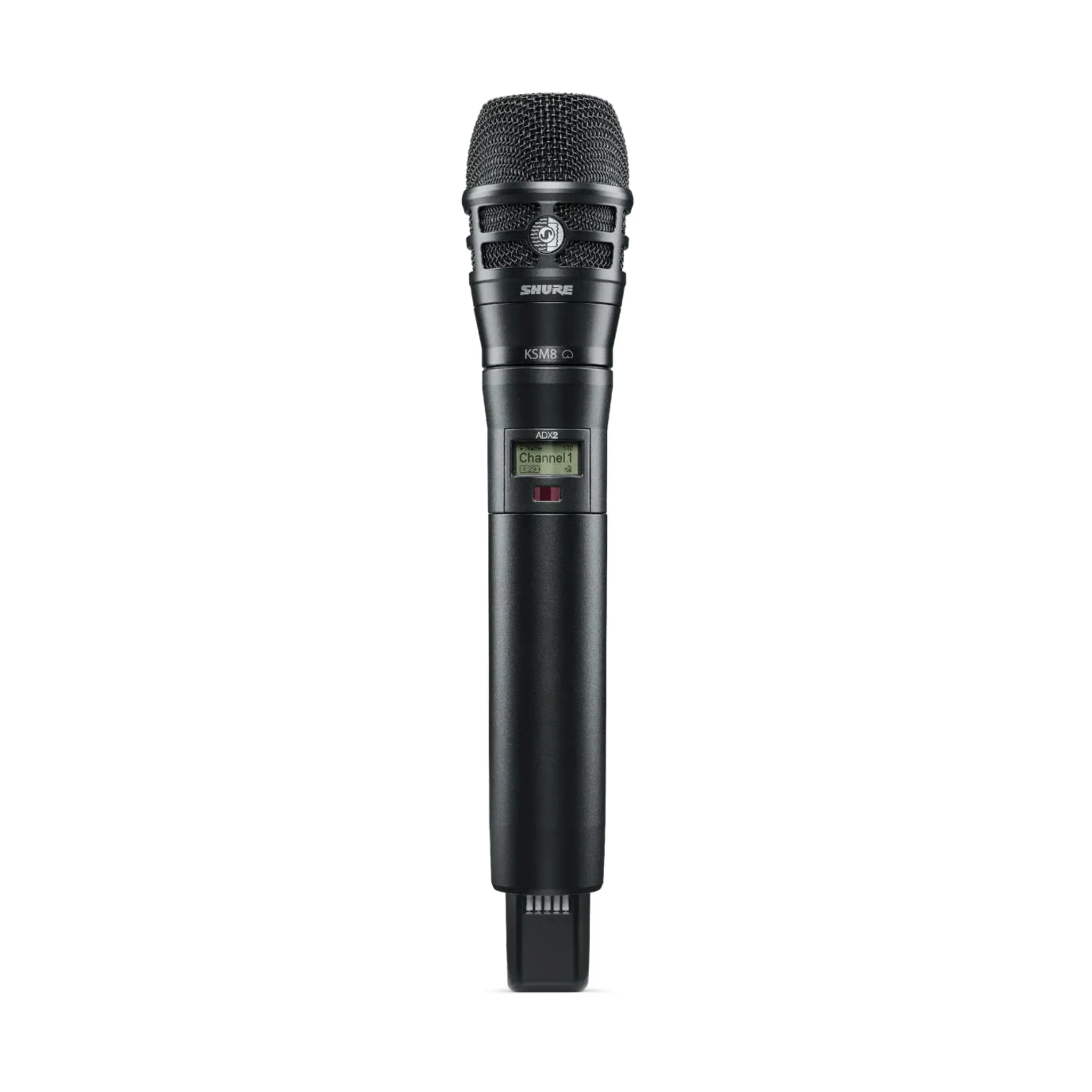 Shure Axient Digital handheld transmitter with KSM8 capsule (470-636 MHz) (black)