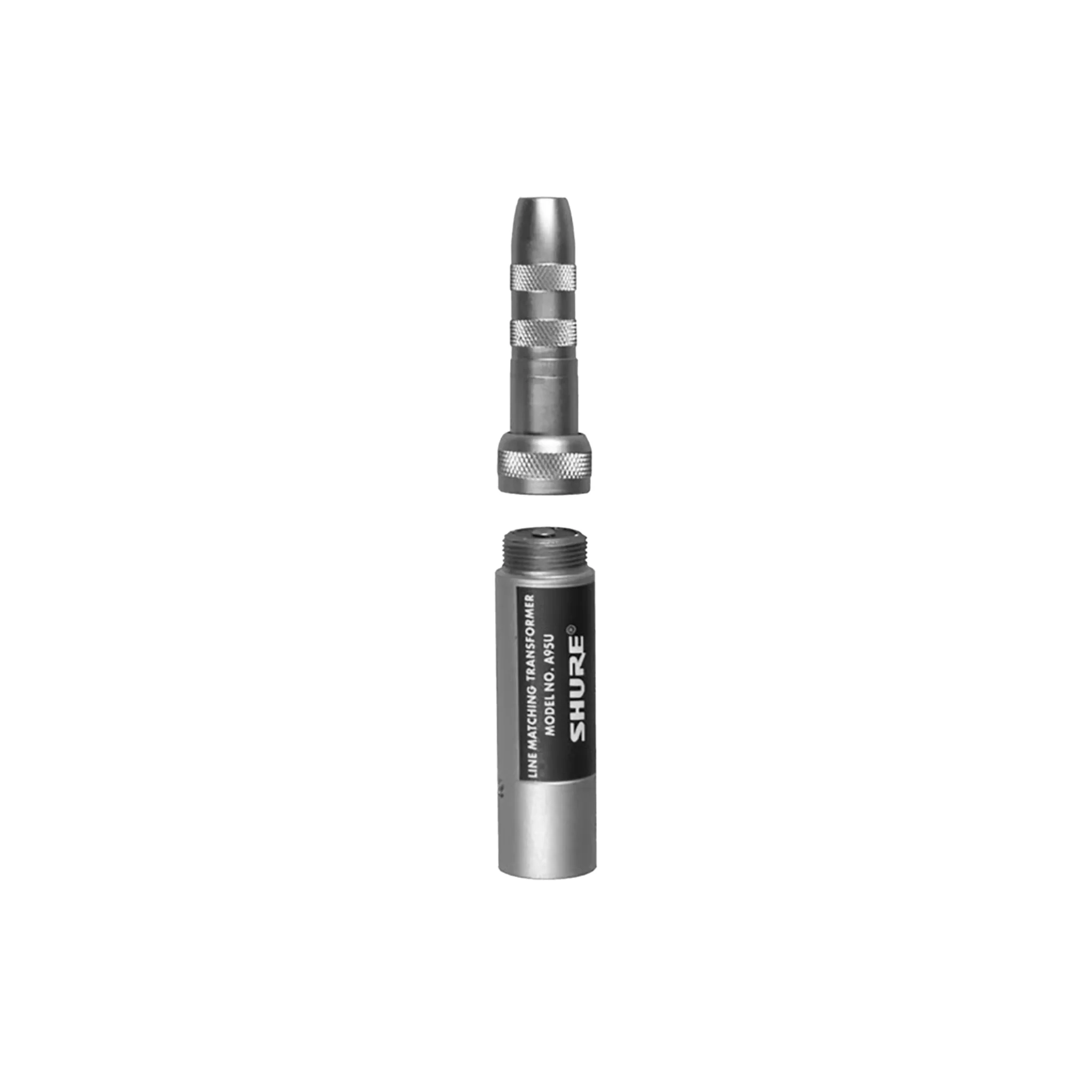 Shure Line matching transformer (male XLR to 1/4" male plug/female jack)