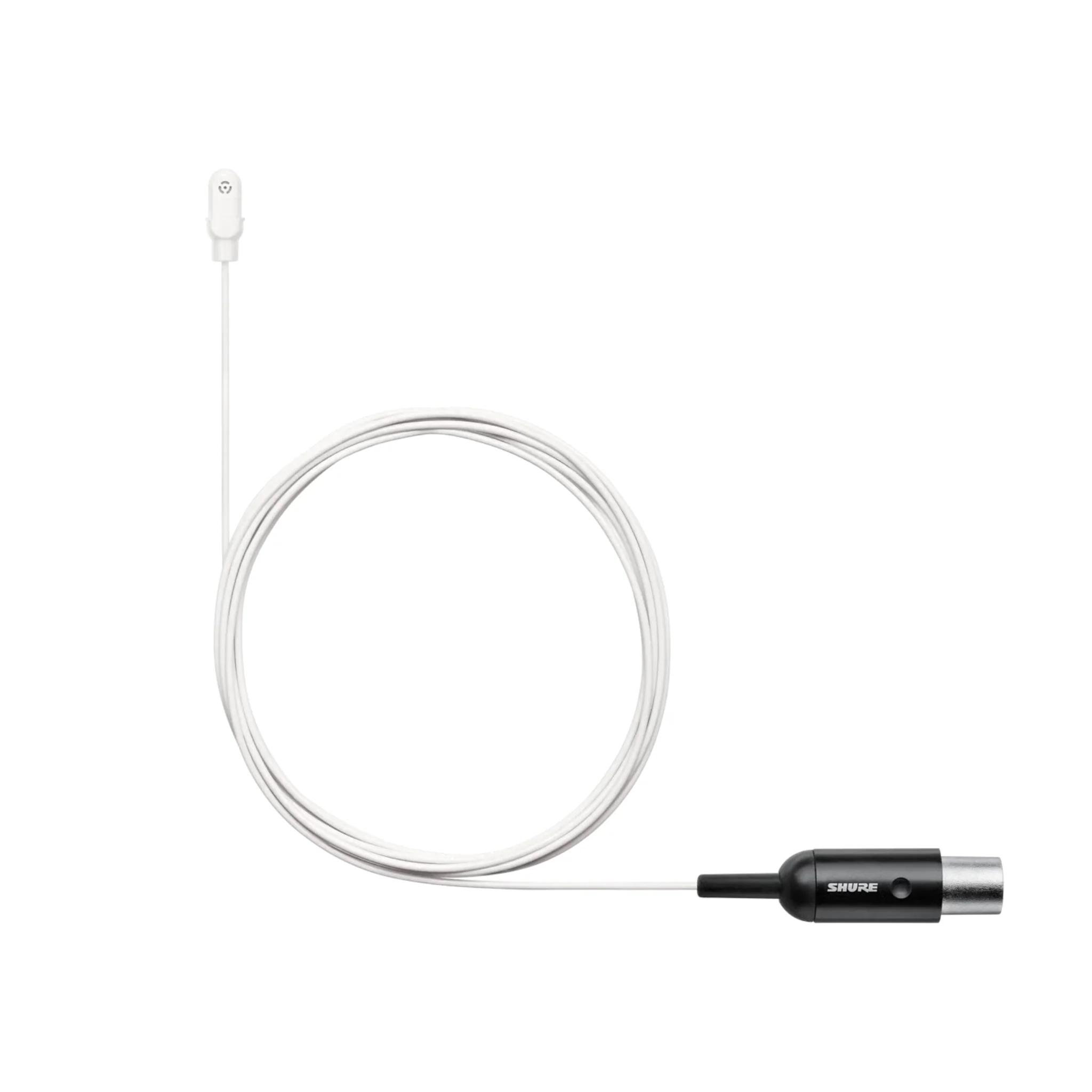 Shure Omnidirectional Condenser Microphone Lavalier with MTQG connector (White)