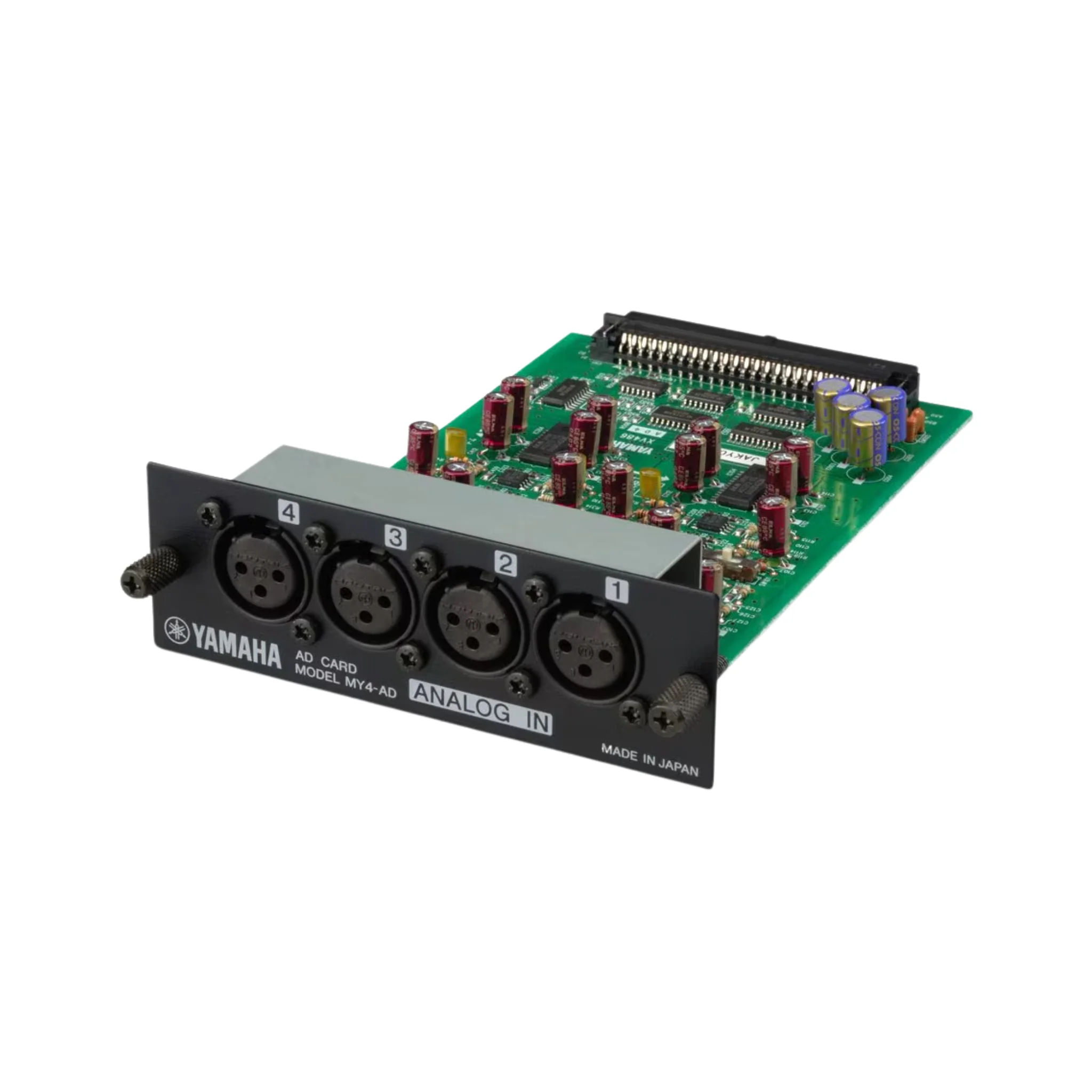 Yamaha MY4 AD 4 channels, AD converter card, 4x XLR, 24-bit AD converter